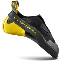 La Sportiva - Cobra 4.99 - Klimschoenen 38, zwart/blauw/geel