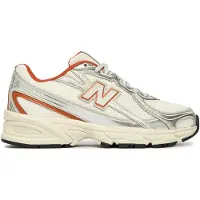 New Balance Sneakers '740' oranje / zilver / wit
