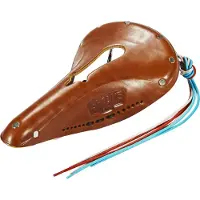 Brooks Zadel B17 Smal Gesneden, Leer, Honingkleurig