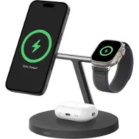 Belkin BoostCharge Pro 3-in-1 Qi2 15W Zwart
