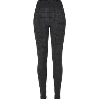 Urban Classics Leggings donkergrijs / zwart