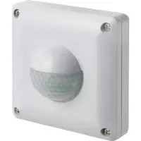 Sygonix SY-4755364 Inbouw PIR-bewegingsmelder voor wandmontage, 190°, Triac, wit, IP65
