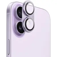 Wiwu Camera Lens Protector geschikt voor iPhone 17 - 9H Gehard Glas & Aluminium - Camera Bescherming - Paars