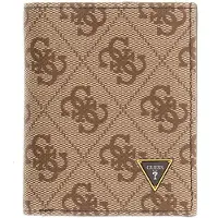 GUESS Leren portemonnee Milano Bifold Wallet Beige / Brown Lichtbruin