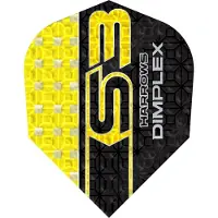Harrows Dimplex S3 Yellow NO6 - Dart Flights