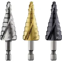 Bosch 2608587433 2608587433 HSS Getrapte boor Gezamenlijke lengte 70.5 mm TiN 1/4 (6.3 mm) 1 stuk(s)