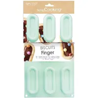ScrapCooking Siliconen Mal Lange Vinger Koekjes