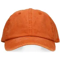 Manfield Washed oranje pet | Maat adult
