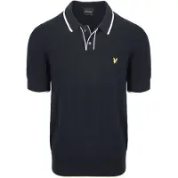 Lyle & Scott Trui navy / wit