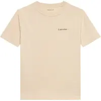 Calvin Klein Shirt beige / zwart