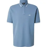Armani Exchange Shirt saffier / wit