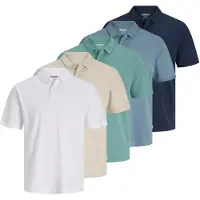 Jack & Jones Shirt beige / blauw / opaal / pastelgroen / wit