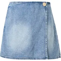 Armani Exchange Rok blauw denim