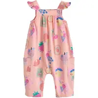 Next Rompertje/body gemengde kleuren / oudroze
