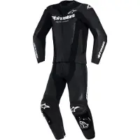 Alpinestars GP Force V2, leren pak 2st. ,zwart ,64