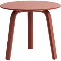 HAY Bella salontafel Tegelrood, Ø45x39 cm