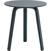 HAY Bella salontafel Blauw charcoal, Ø45x49 cm