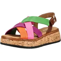 Gabor Sandaal 'Sandalette Damen 82-743-25 Echtleder in orange' navy