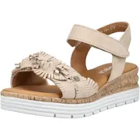 Gabor Sandalen met riem grijs