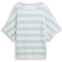 Tom Tailor Shirt mintgroen / wit