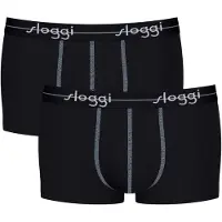 Sloggi Boxershorts zwart / wit