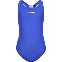 Hummel Sportieve badmode 'JR Solid' ultramarine blauw / wit