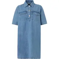 Noisy May Blousejurk 'NMIndie' blauw denim