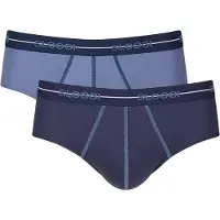 Sloggi Slip opaal / donkerblauw