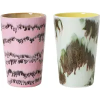 HK Living 70's Ceramics Theemok 0,46 L - Set van 2 - Baroque