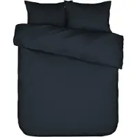 Essenza Dekbedovertrek Minte Nightblue Satijn-240 x 200 / 220 cm | Lits-Jumeaux