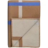 Røros Tweed Knut Plaid 135x200 Cm - Plaids & dekens Noorse Lamswol Taupe - 5453