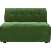 HK Living Vint Bank Element - 1,5-zitsbank Middenstuk - Royal Velvet - Groen