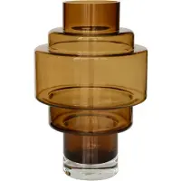 Vase the World Kasai M cognac Ø23 x H35 cm