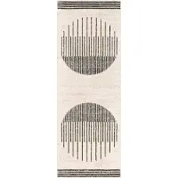 Fonq Weeve Vloerkleed Loper 80 x 220 cm - Ivoor