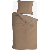 Byrklund Soft & Fluffy Dekbedovertrek 140 x 220 cm - Taupe