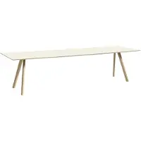 HAY Tafel CPH30 Water-Based Lacquered Oak Frame Off-White L300 x W90 x H74 cm