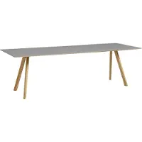 HAY Tafel CPH30 Water-Based Lacquered Oak Frame Grey L250 x W90 x H74 cm