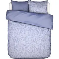 Essenza Dekbedovertrek Maribel Lavender Blue Katoen-260 x 200 / 220 cm | Extra Breed