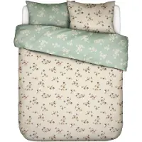 Essenza Dekbedovertrek Fiora Vanilla Satijn-200 x 200 / 220 cm | 2-Persoons