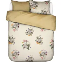 Essenza Dekbedovertrek Laurine Vanilla Satijn-200 x 200 / 220 cm | 2-Persoons