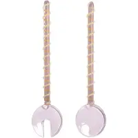 &Klevering - Saladebestek Sling - Roze