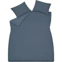 Vandyck Dekbedovertrek Pure 88 Jeans Blue Katoen-140 x 200 / 220 cm | 1-Persoons