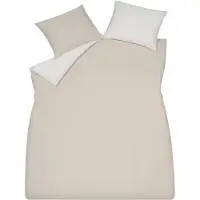 Vandyck Dekbedovertrek PURE 89 stone 1-persoons (140x200/220 )