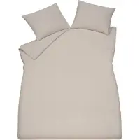 Vandyck Dekbedovertrek Pure 07 Stone Linnen-140 x 200 / 220 cm | 1-Persoons