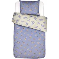 Essenza Dekbedovertrek Fiora Lavender Blue Satijn-140 x 200 / 220 cm | 1-Persoons