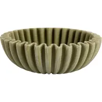 PT Living Decoratieve Schaal Wave Medium Dark Green