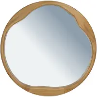HD Living Spiegel Mirror Natural 70 x 70 x 3 cm