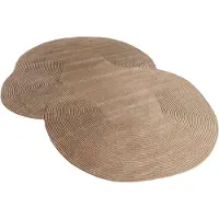 Bolia Zen Rug Shaped Vloerkleed 300 x 400 cm | Dark Beige