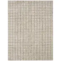 Lorena Canals Mosaic vloerkleed wol sandstone 230x300cm
