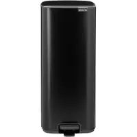 Brabantia Bo Pedal Bin 30 Liter Matt Black